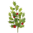 31" Holly Ball Spray - The Country Christmas Loft