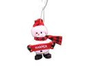 Cozy Snowman Ornament (Letters G - R) - - The Country Christmas Loft