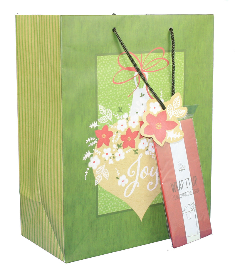 Large Gift Bag With Tissue - Joy