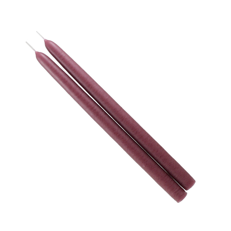 Mole Hollow Taper Pair (Mauve) - - The Country Christmas Loft