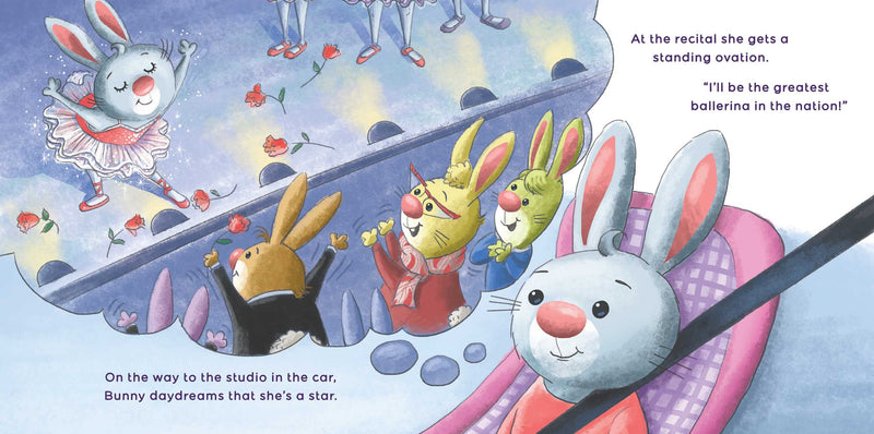 Ballet Bunny Board Book - The Country Christmas Loft