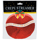 Crepe Paper Streamer - 81 feet - - The Country Christmas Loft