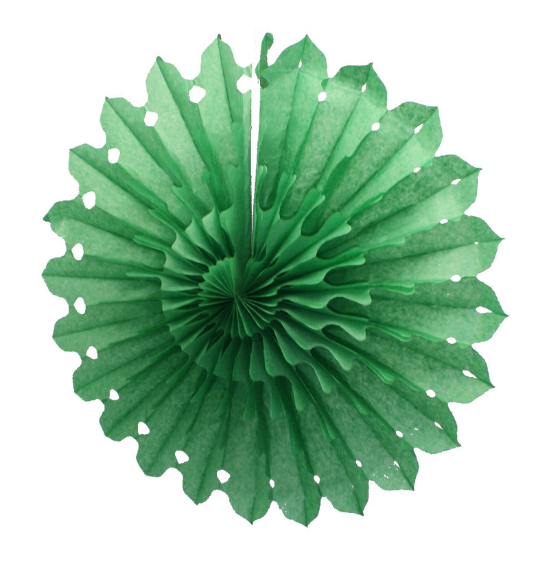 Honeycomb Snowflake Party Decoration - Green - 18 inches - The Country Christmas Loft
