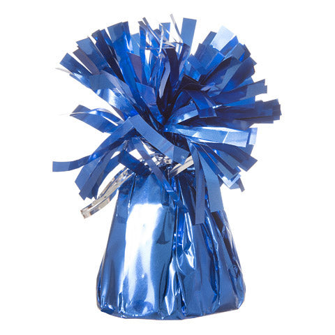 Foil Helium Balloon Weight - Royal Blue - The Country Christmas Loft