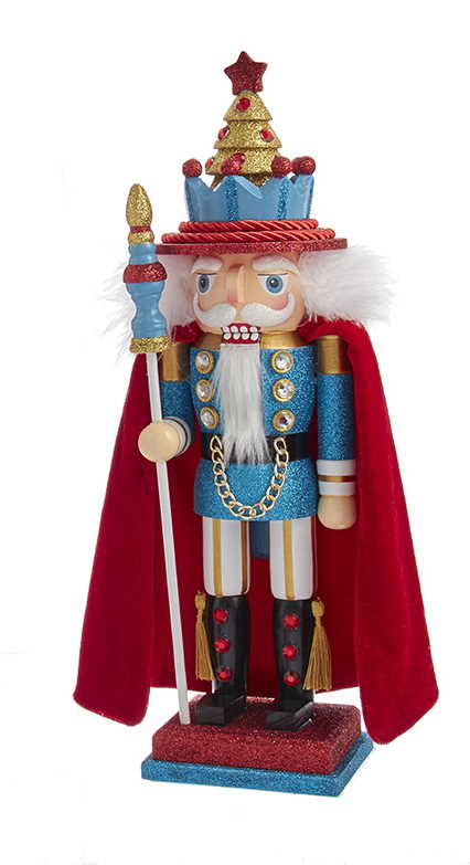 Hollywood Nutcrackers - 15 Inch - Teal - The Country Christmas Loft