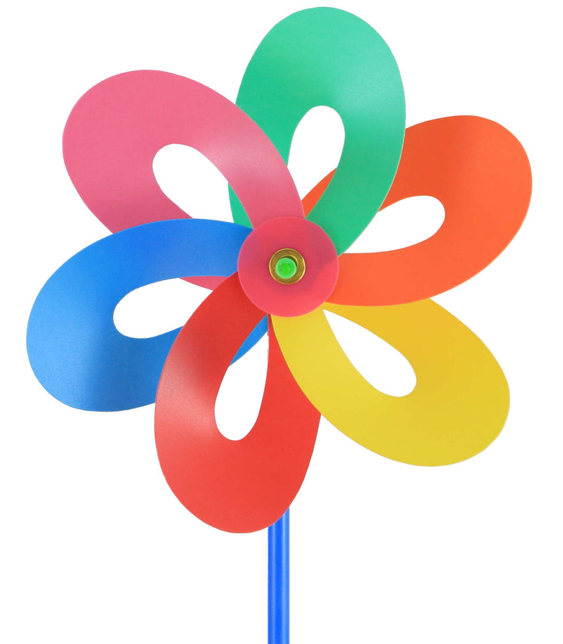 PVC Pinwheel - Rainbow Daisy - The Country Christmas Loft