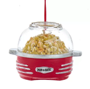Old-fashioned Oil Popcorn Popper Ornament - Christmas >> Ornaments >> Food & Drink - by Kurt Adler