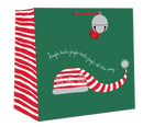 Jumbo Square Gift Bag - - The Country Christmas Loft