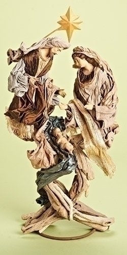 Roman 24 inch Holy Family Driftwood Look - The Country Christmas Loft