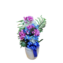 22" Potted Floral Basket -