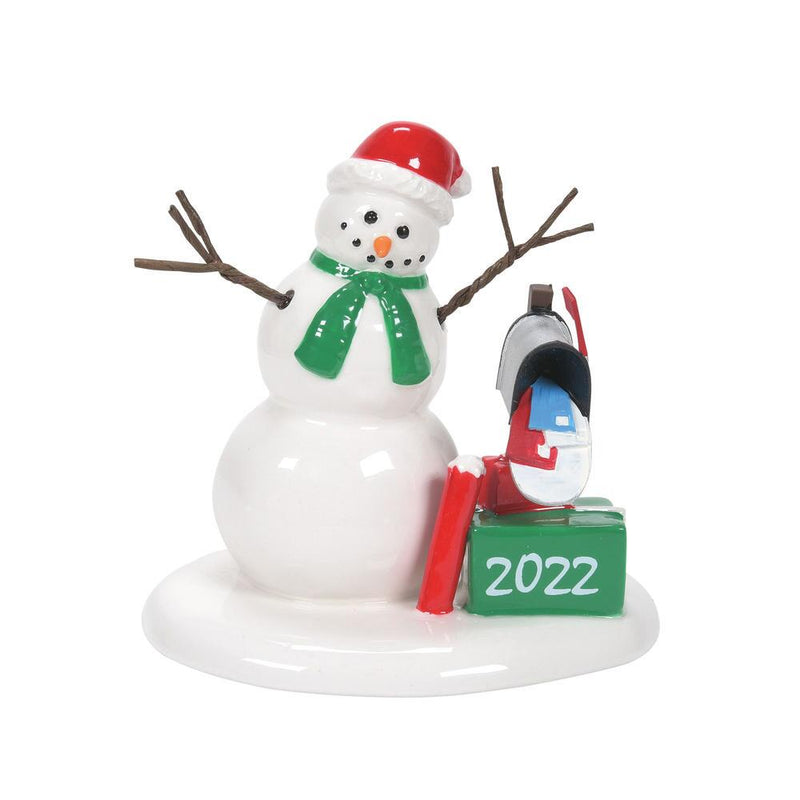 Lucky The Snowman - Dated 2022 - The Country Christmas Loft