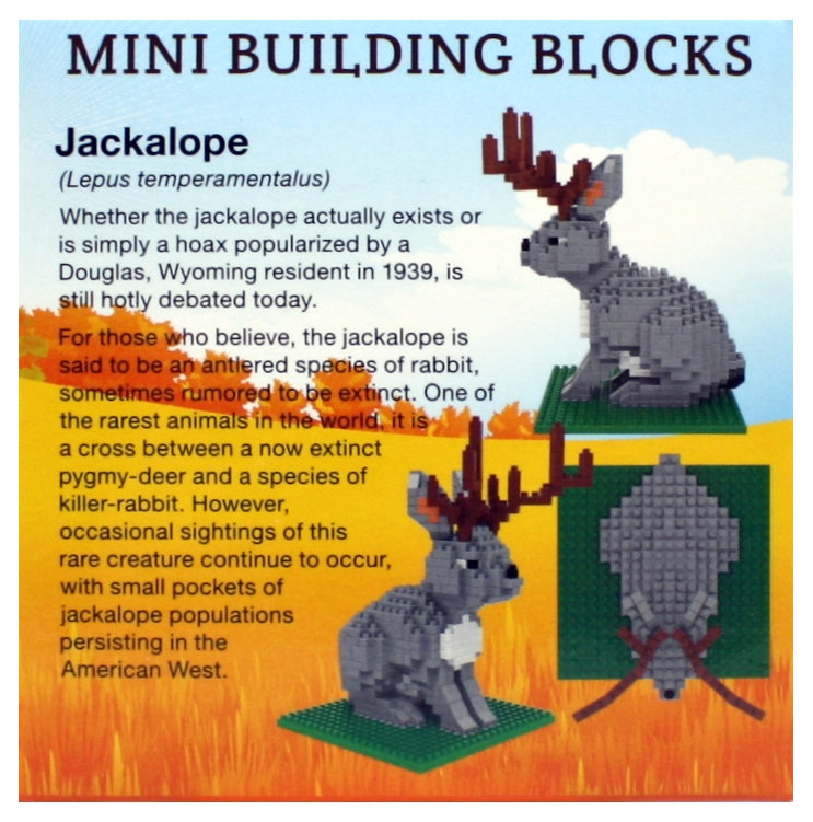 Mini Building Blocks - Jackalope - The Country Christmas Loft