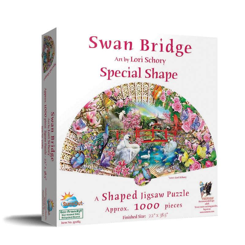 Swan Bridge Shaped Puzzle