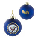 80mm U.S. Navy Glass Ball Ornament - The Country Christmas Loft