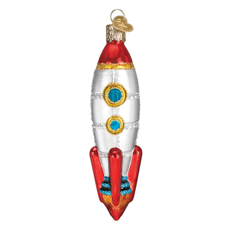Toy Rocket Ship - The Country Christmas Loft