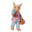 Pint Size Bunny with Egg Figurine - The Country Christmas Loft