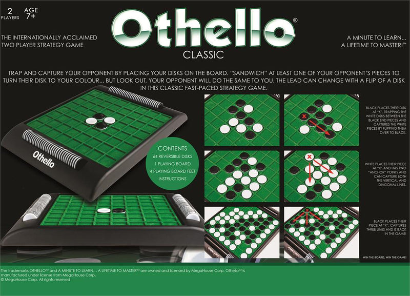 Othello - The Classic Board Game of Strategy - The Country Christmas Loft