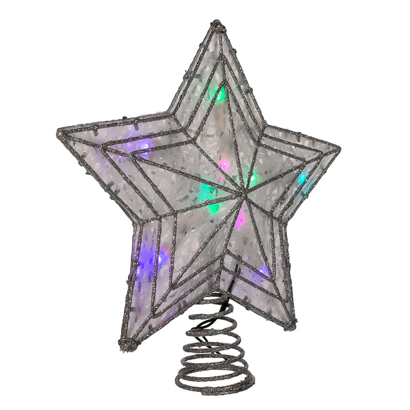 10-Light Color-Changing Star LED Treetop - The Country Christmas Loft