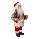 KSA Kringles Santa With Gingerbread House - The Country Christmas Loft