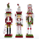 18 Hollywood Red/Green Nutcracker - - The Country Christmas Loft