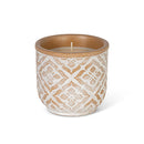 Candle in a Earthenware Jar - 3.5 Inch - Sandalwood