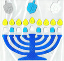 Hanukkah Window Cling - - The Country Christmas Loft