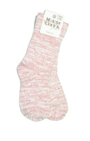 County Line Gallery Crew Socks - Adobe Rose - Size 10 -13 - The Country Christmas Loft
