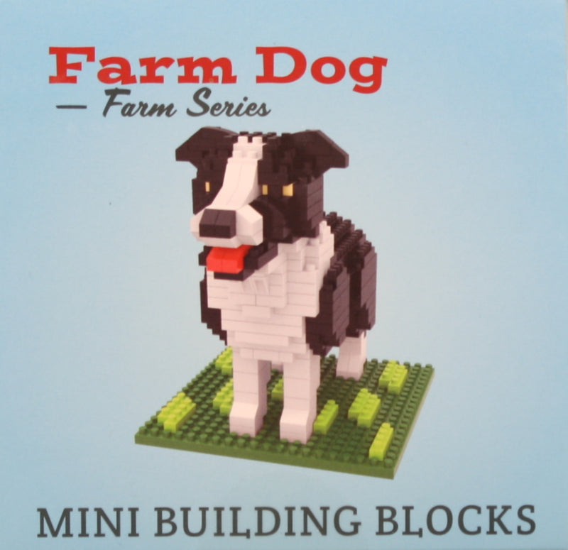 Mini Building Blocks - Farm Series - Dog - The Country Christmas Loft