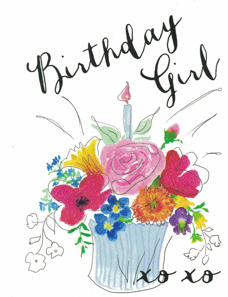 Notion - Birthday Girl  Birthday Card - The Country Christmas Loft