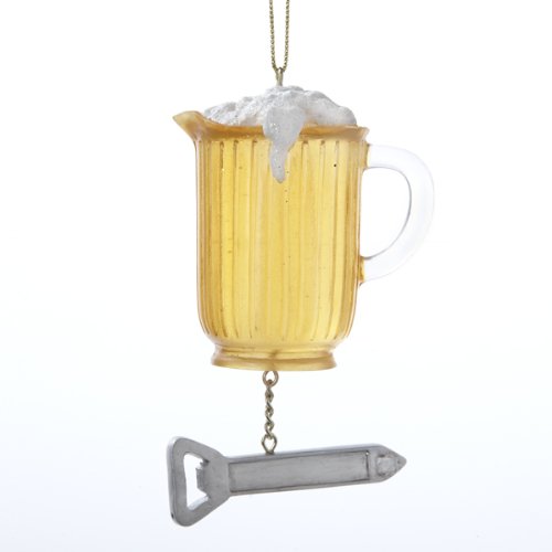 Resin Beer Pitcher Ornament - The Country Christmas Loft