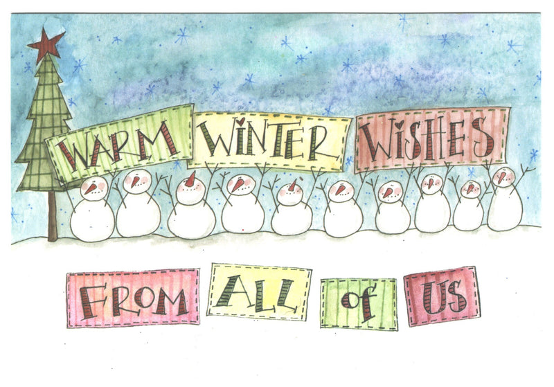 Warm Winter Wishes - 10 Count - The Country Christmas Loft