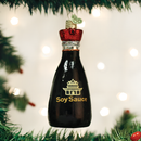 Soy Sauce Glass Ornament - The Country Christmas Loft