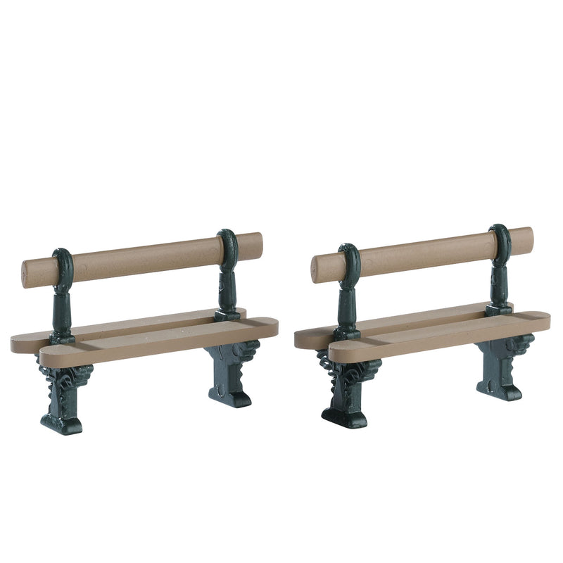 Double Seated Bench - 2 Piece Set - The Country Christmas Loft