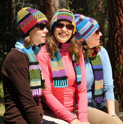 Mismatched Scarves - The Country Christmas Loft