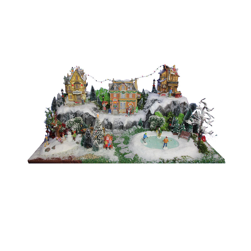 The Valley - Village Form - 31x10x8 - The Country Christmas Loft
