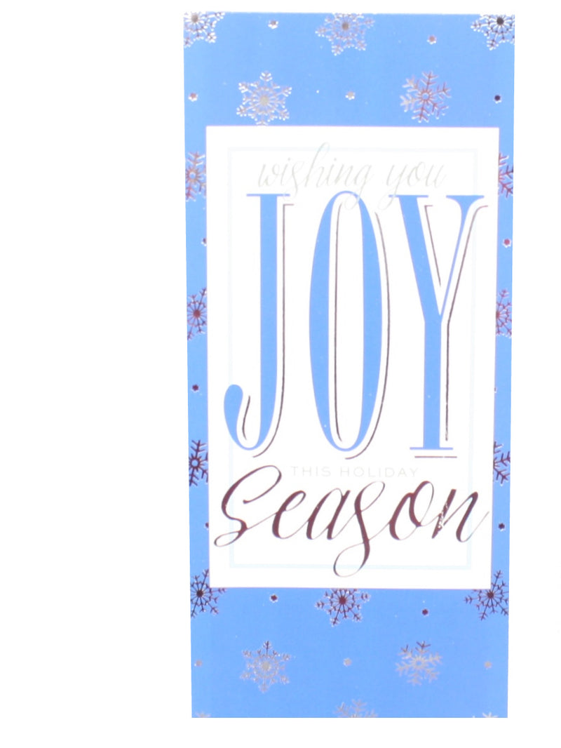 Christmas Money Card Holder - Joy / Ornaments - The Country Christmas Loft