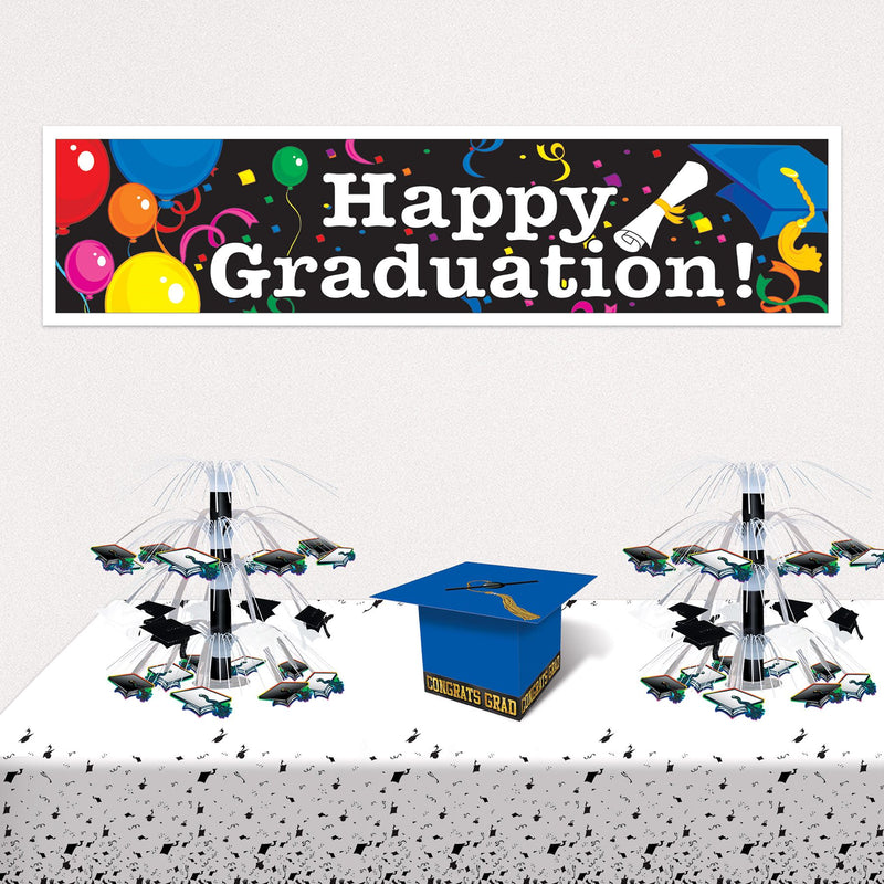 5 Foot Graduation Banners - Set of 2
