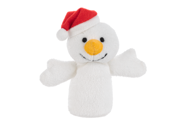 Snowman Finger Puppet - The Country Christmas Loft