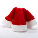 Miniature Red Plush Tree Skirt - The Country Christmas Loft