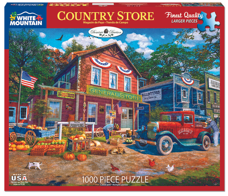 Country Store - 1000 Piece Jigsaw Puzzle - The Country Christmas Loft