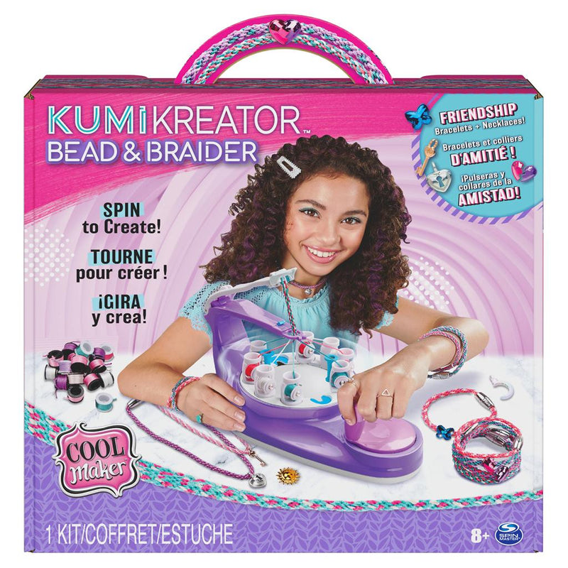Cool Maker KumiKreator Bead & Braider Bracelets and Necklaces Kit - The Country Christmas Loft