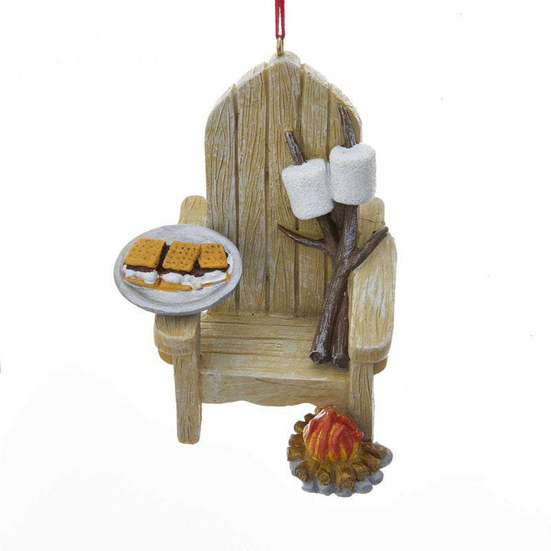 Adirondack Chair and S'mores Ornament - The Country Christmas Loft