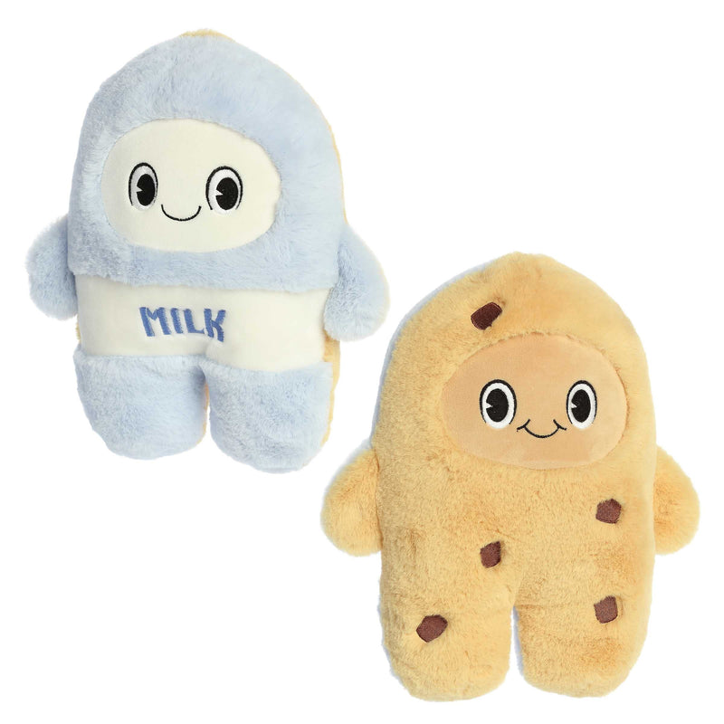 Flipovers Plush - 11 Inch Milk And Cookies