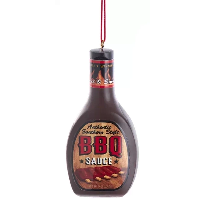 BBQ Sauce Bottle Ornament
