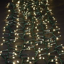 USB powered 500 Superbright LED (41 foot) Green Wire Multifunction Lights with Timer -  Warm White - The Country Christmas Loft