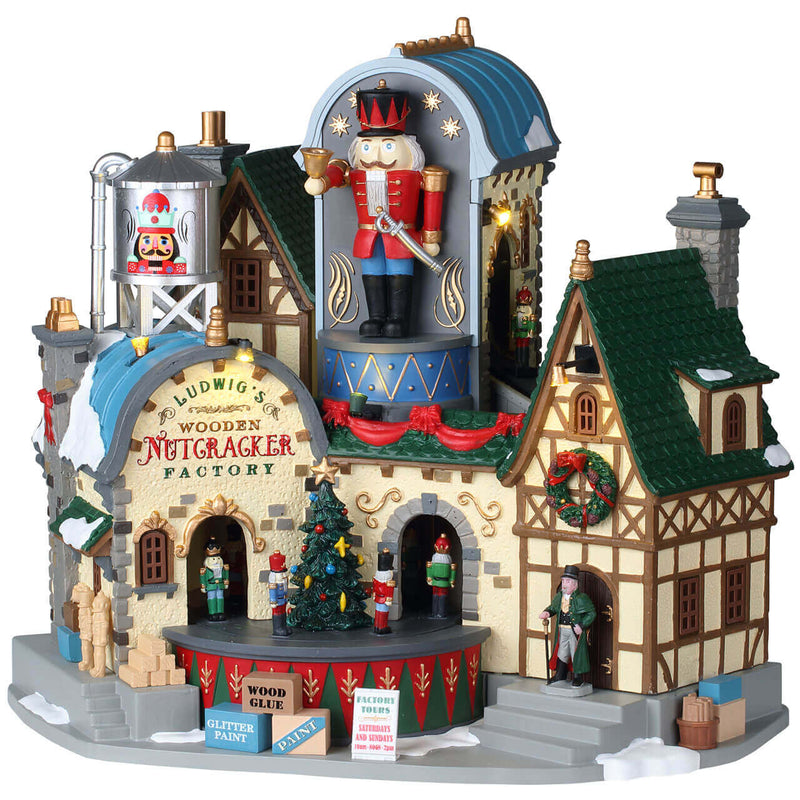 Ludwig's Wooden Nutcracker Factory - The Country Christmas Loft