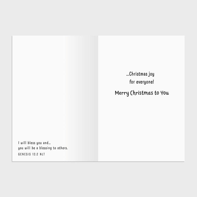 Create Your Own Christmas Tree Cards -8 Christmas Boxed Cards