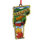 Vermont Collage Ornament - The Country Christmas Loft