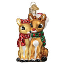 Rudolph And Clarice Ornament - The Country Christmas Loft
