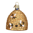Bee Skep Ornament - The Country Christmas Loft